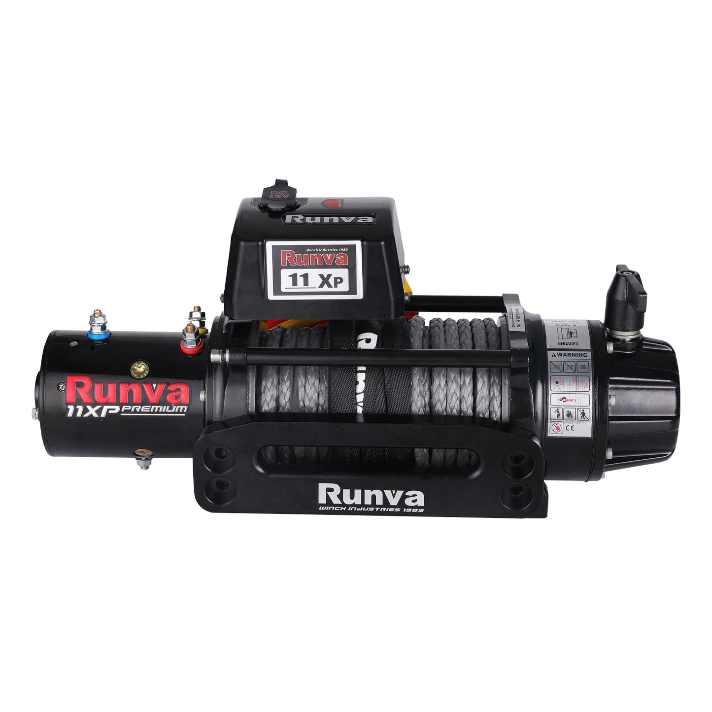 Runva 11XP PREMIUM 12V Winch with Synthetic Rope
