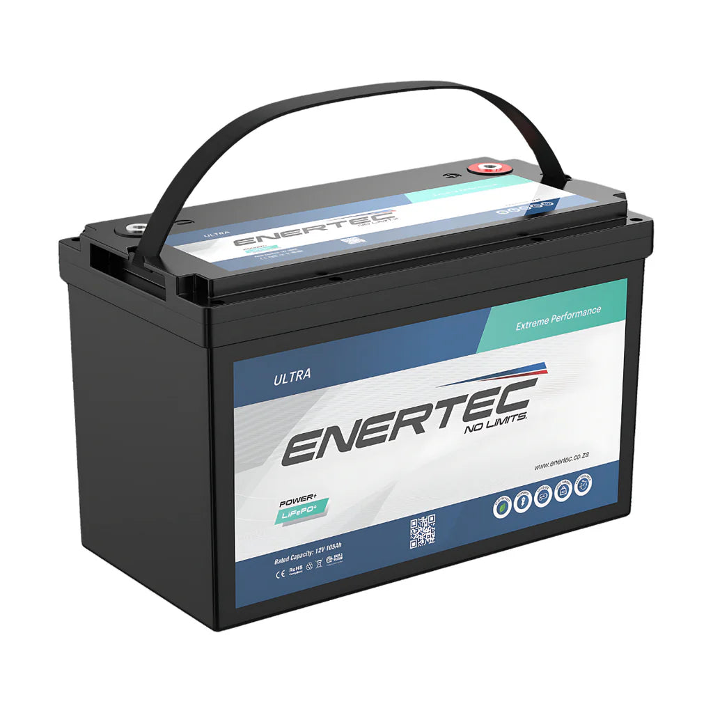 Enertec Lithium Ion Phosphate Battery 12V 105AH