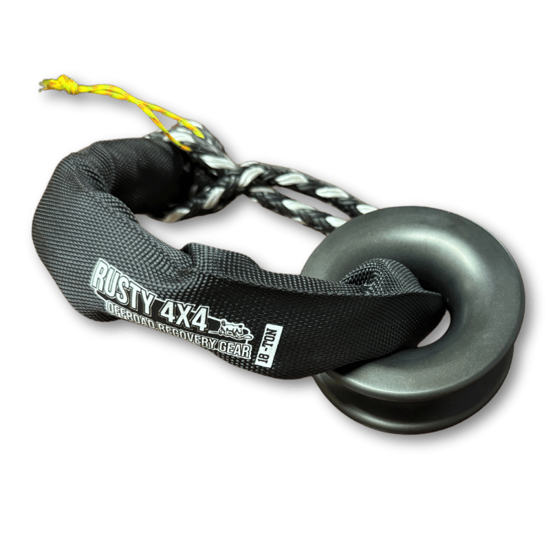 15-Ton Winch Ring (Synthetic Winch Rope Snatch Block)