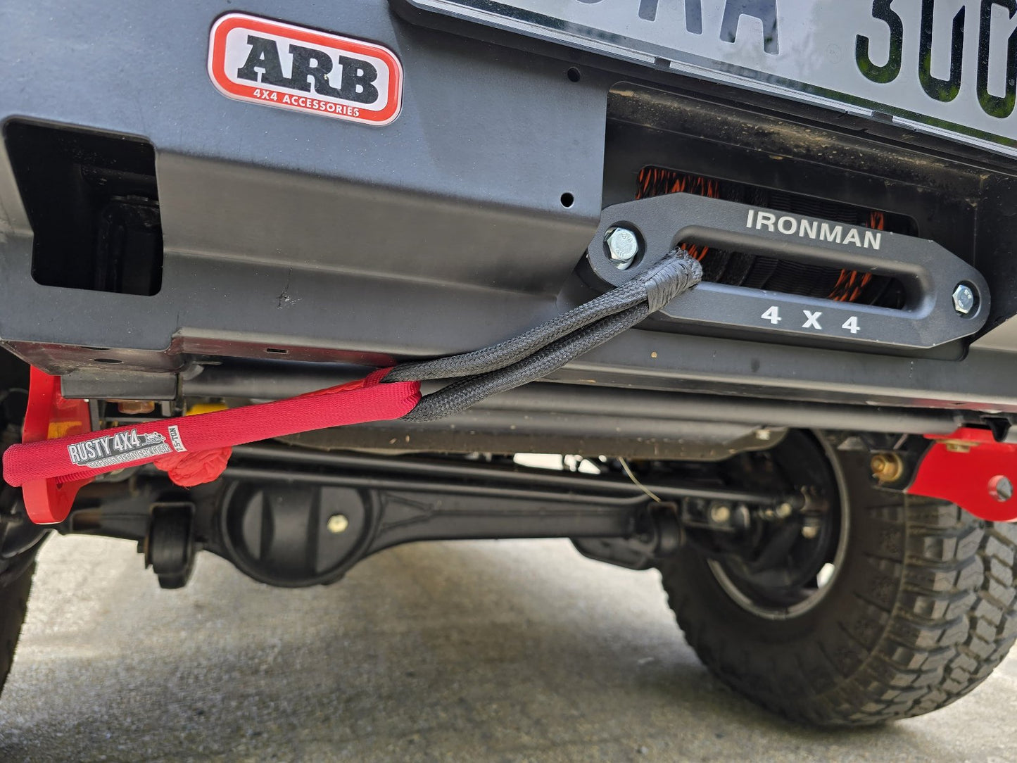 Premium 10-Ton Winch Line COMBO (10mm x 25 Meters) (21 000 LBS)