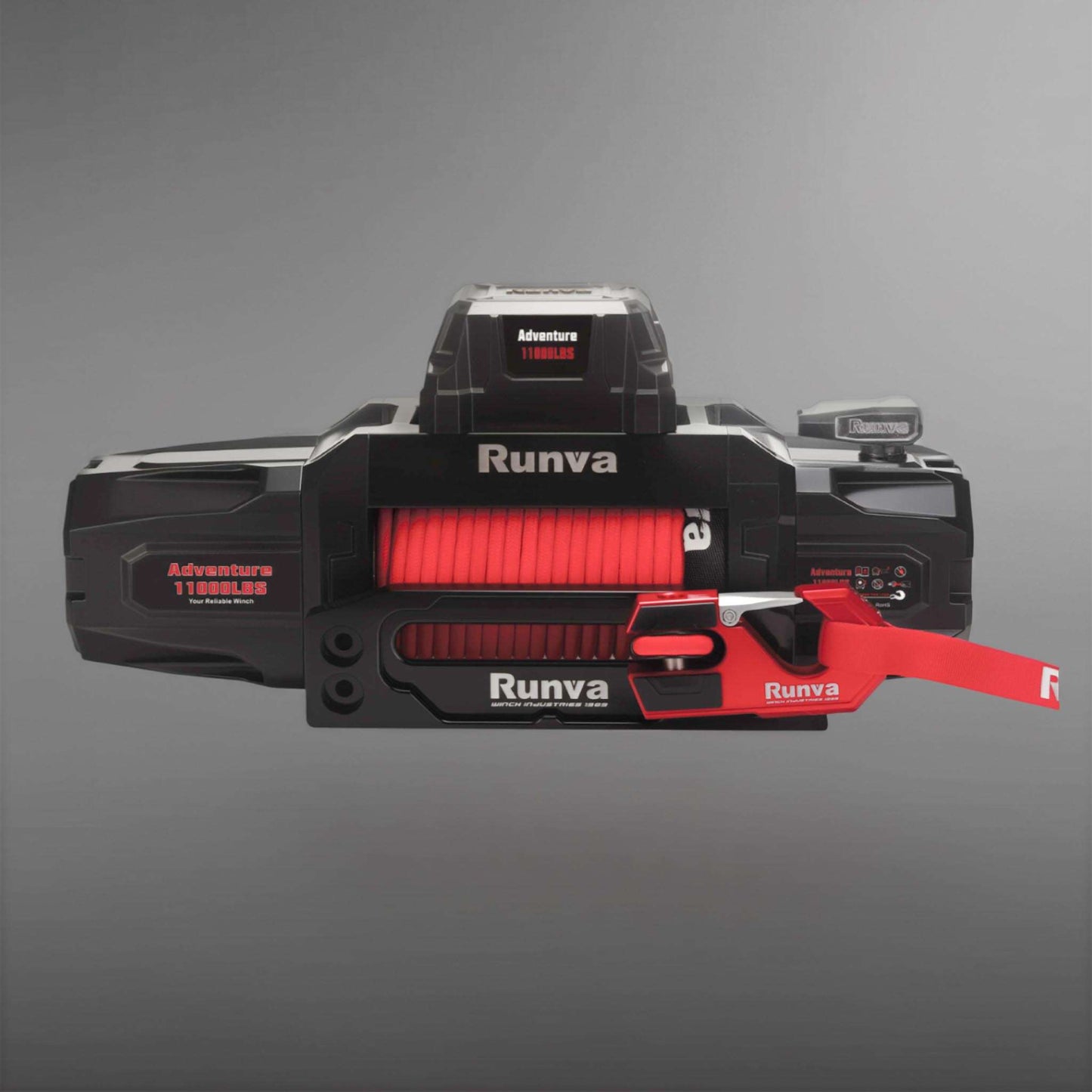 Runva 11XPA PREMIUM ADVENTURE 12V Winch with Synthetic Rope