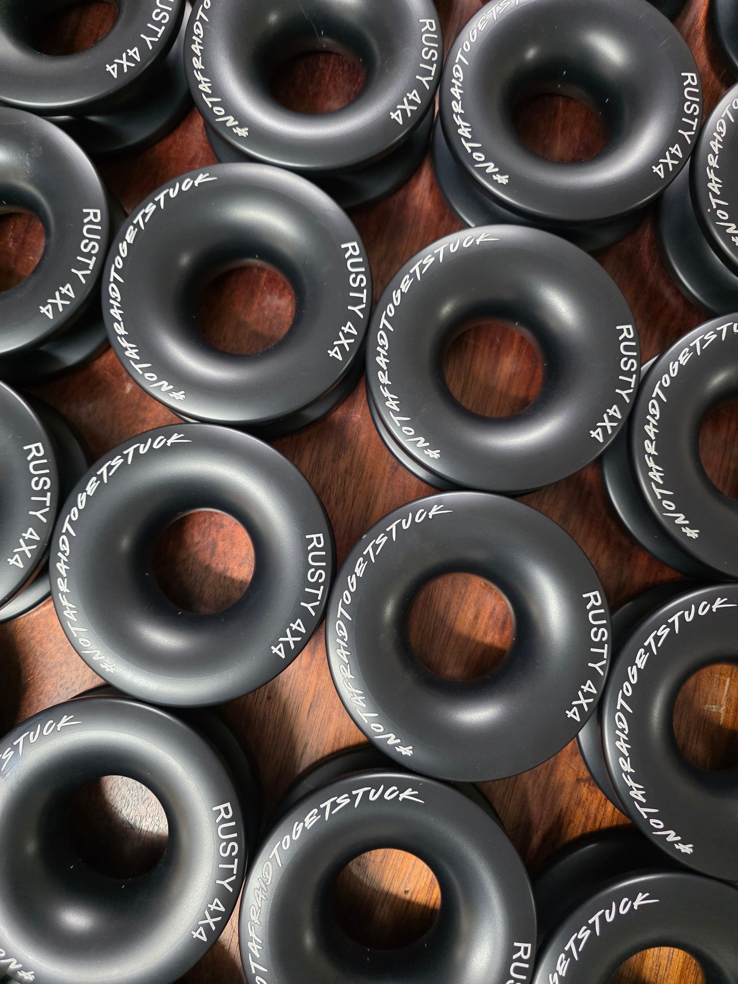 15-Ton Winch Ring (Synthetic Winch Rope Snatch Block)